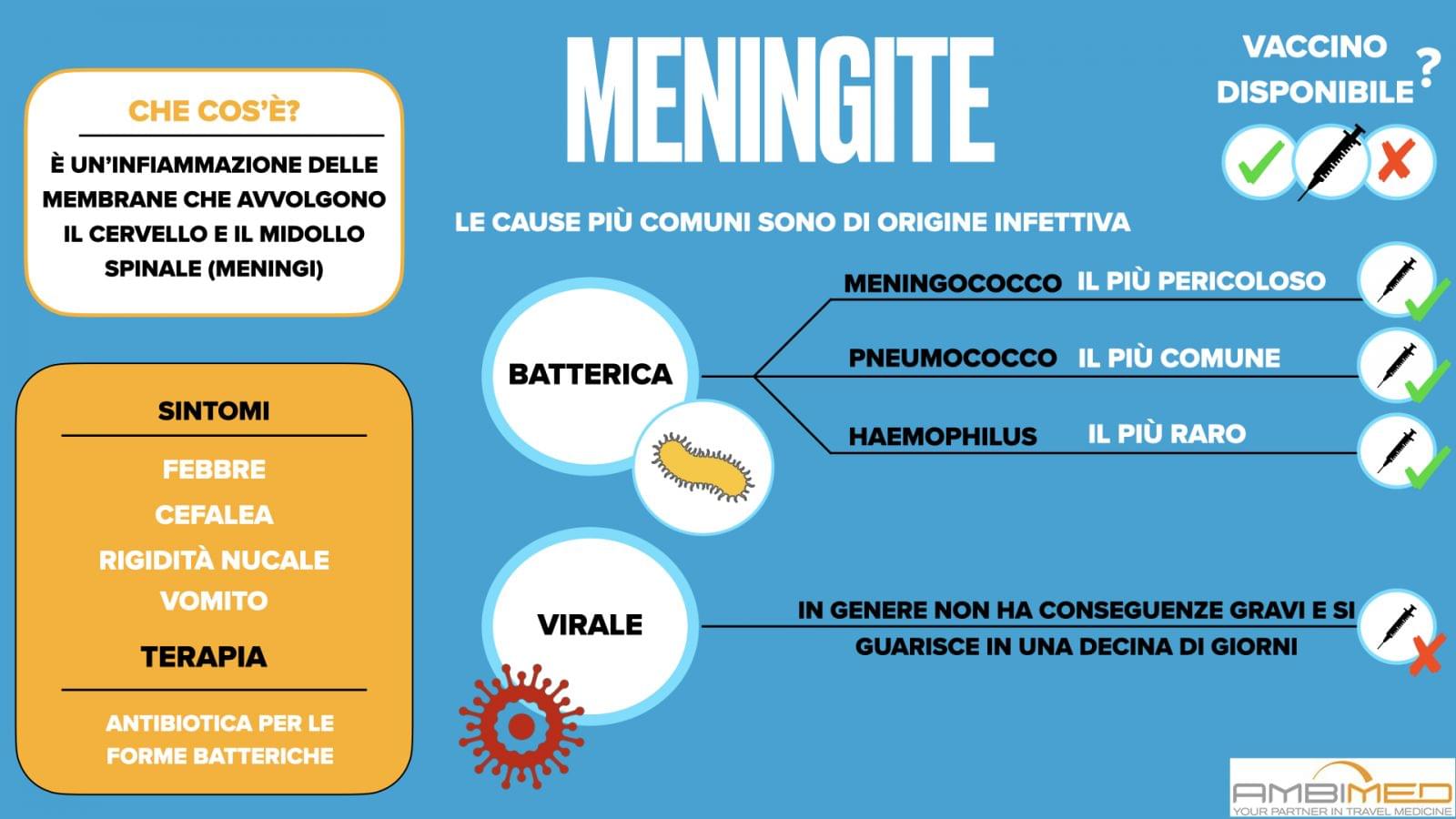 cos'è la meningite